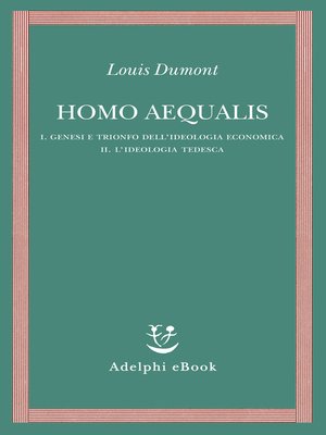 cover image of Homo aequalis